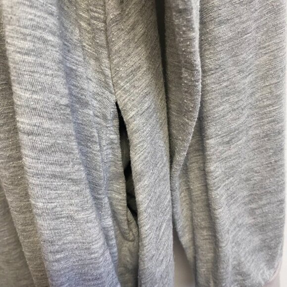 Umgee Gray Ruffle Long Sleeve Dress - Picture 3 of 11